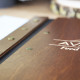 Wooden Menu Folder with Free Logo Engraving