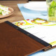 Wooden Menu Folder with Free Logo Engraving