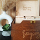 Floral Personalized Wooden Recipe Box Personalized Gift