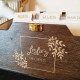 Wooden Recipe Box with Dividers and Recipe Cards | Custom Recipe Cards Holder