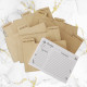 Wooden Recipe Box with Dividers and Recipe Cards | Custom Recipe Cards Holder