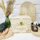 Personalized Advice Card Box – Elegant Wedding Guest Book Alternative
