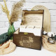 Personalized Advice Card Box – Elegant Wedding Guest Book Alternative
