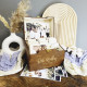 Personalized Wooden Photo Box with Dividers