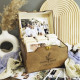 Personalized Wooden Photo Box with Dividers