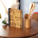 Personalized Wooden Recipe Book