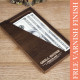 Wooden Check Presenters – Custom Engraved Bill Holders