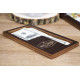 Wooden Check Presenters – Custom Engraved Bill Holders