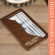 Wooden Check Presenters – Custom Engraved Bill Holders