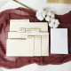 Personalized Wedding Wishes Box with Dividers and Cards