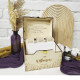Personalized Wedding Wishes Box with Dividers and Cards